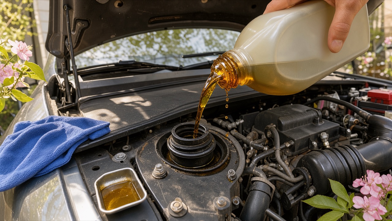 Olej motul 5w30 benzyna